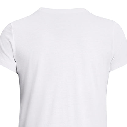 UNDER ARMOUR Rival Logo Short Sleeve เสื้อออกกำลังกายผู้หญิง