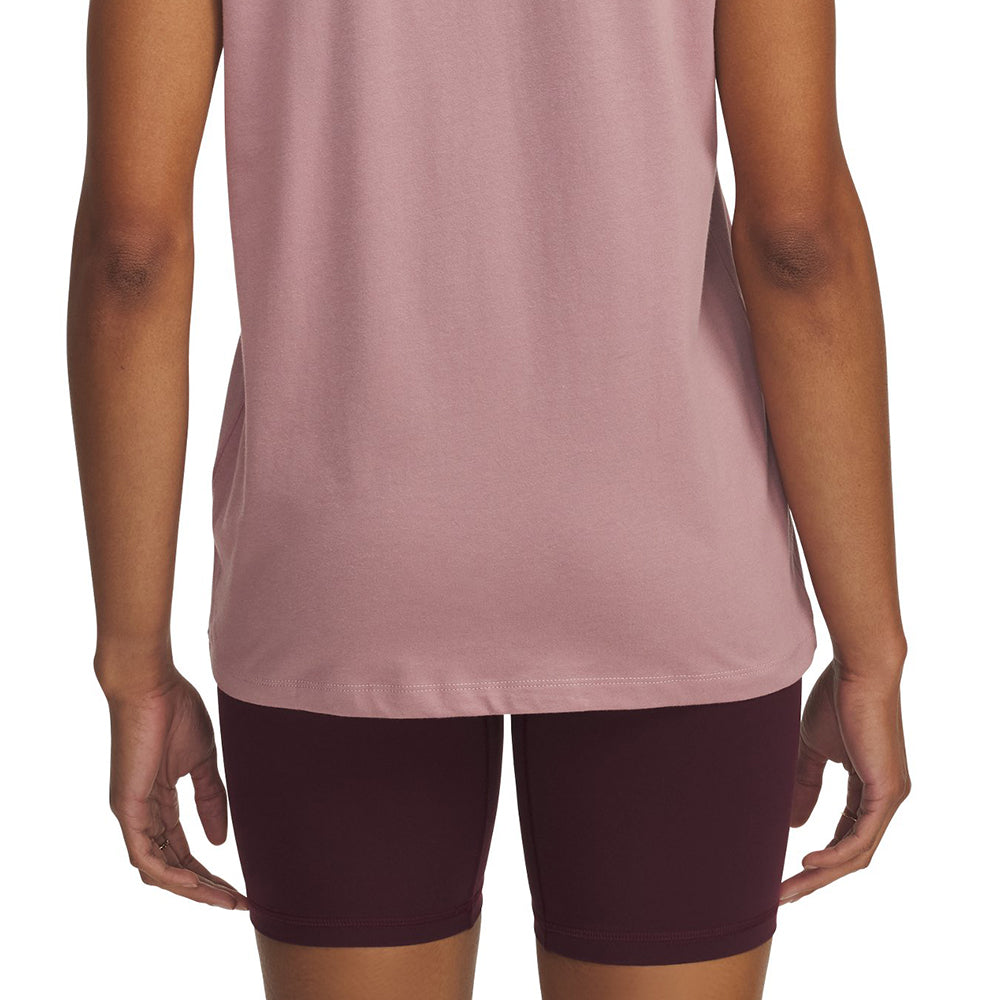 UNDER ARMOUR Rival Logo Short Sleeve เสื้อออกกำลังกายผู้หญิง