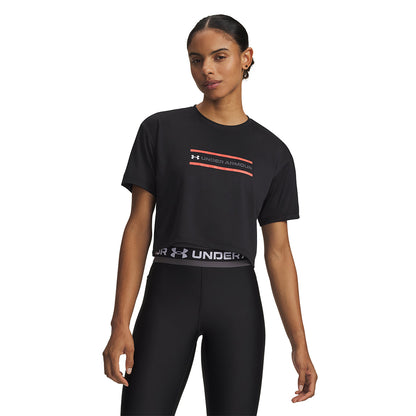 UNDER ARMOUR Tech™ Branded Crop Women's Training T-Shirt - Supersports Thailand