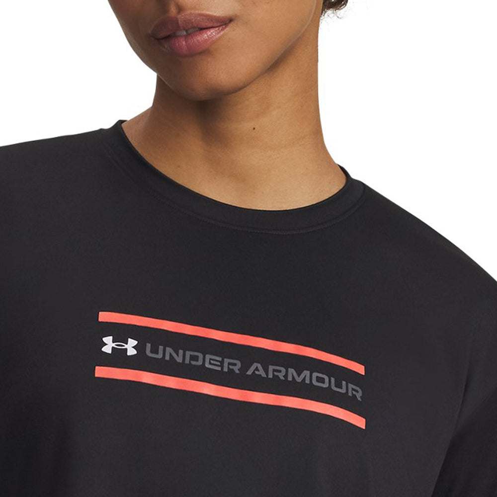UNDER ARMOUR Tech™ Branded Crop Women's Training T-Shirt - Supersports Thailand Supersports Thailand