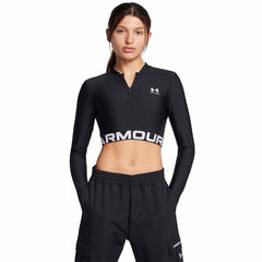 UNDER ARMOUR HeatGear® Rib ¼ Zip Long Sleeve Women's Compression