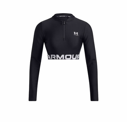 UNDER ARMOUR HeatGear® Rib ¼ Zip Long Sleeve Women's Compression
