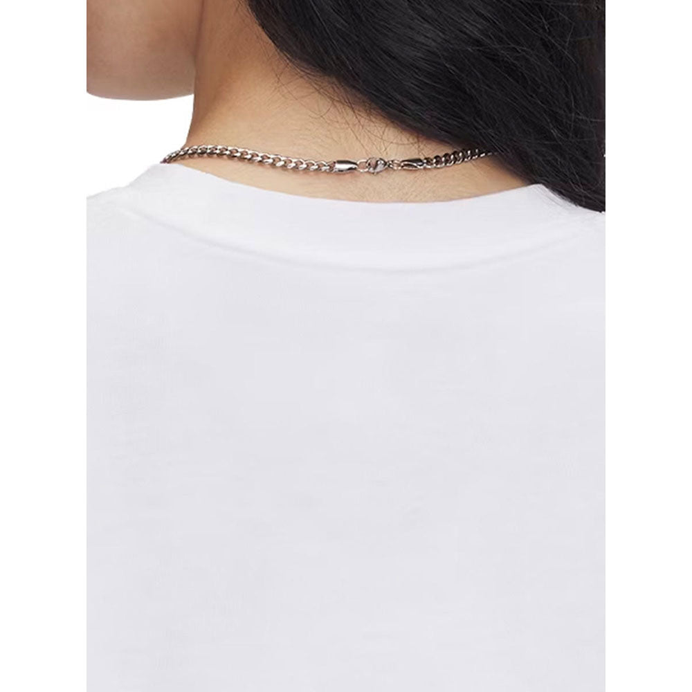 UNDER ARMOUR Varsity Mix Heavyweight Crop เสื้อออกกำลังกายผู้หญิง