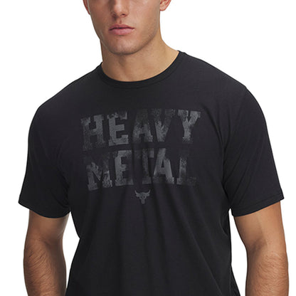 UNDER ARMOUR Project Rock Metal เสื้อออกกำลังกายผู้ชาย