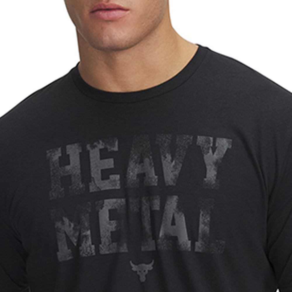UNDER ARMOUR Project Rock Metal เสื้อออกกำลังกายผู้ชาย