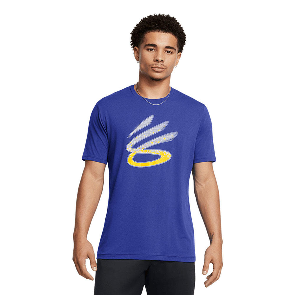 UNDER ARMOUR Curry Logo Trend เสื้อยืดบาสเกตบอลผู้ชาย