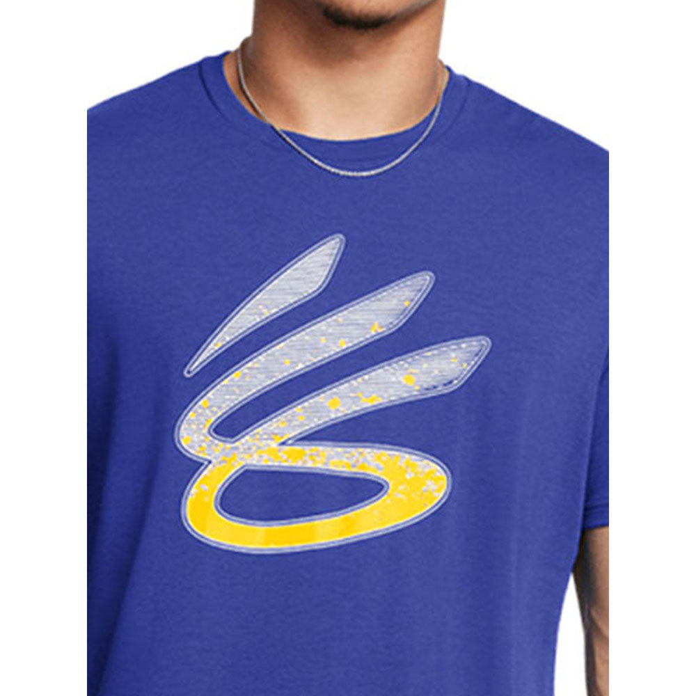 UNDER ARMOUR Curry Logo Trend เสื้อยืดบาสเกตบอลผู้ชาย