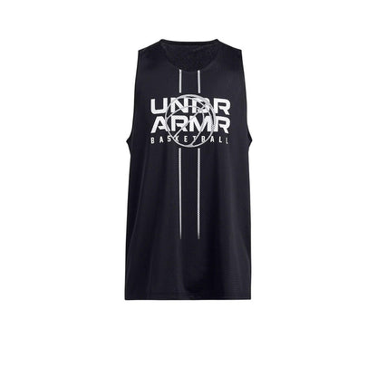 UNDER ARMOUR Zone Reversible เสื้อกล้ามบาสเกตบอลผู้ชาย