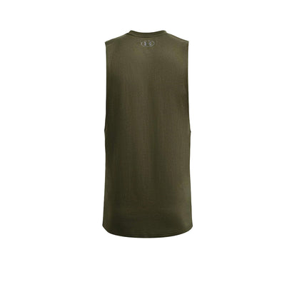 UNDER ARMOUR Left Chest Cut-Off เสื้อกล้ามออกกำลังกายผู้ชาย