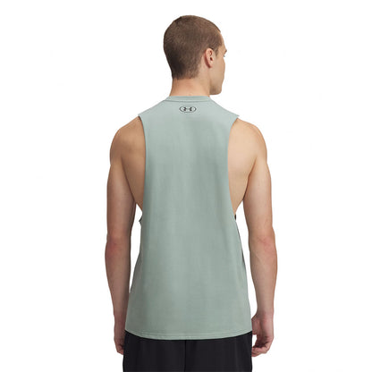 UNDER ARMOUR Left Chest Cut-Off Men's Training Tank