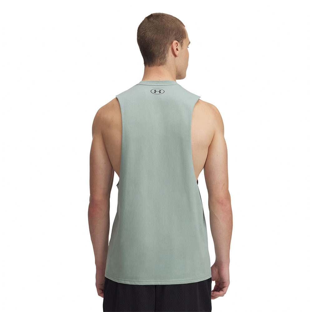 UNDER ARMOUR Left Chest Cut-Off Men's Training Tank - Supersports Thailand