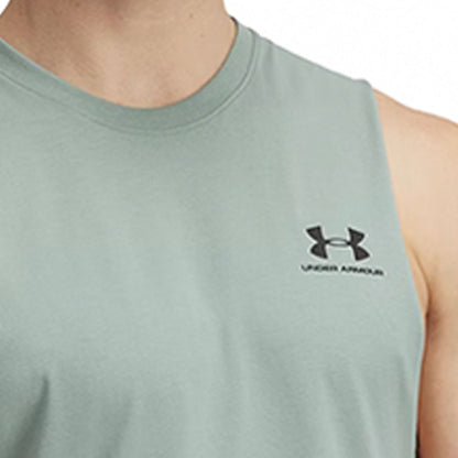UNDER ARMOUR Left Chest Cut-Off Men's Training Tank