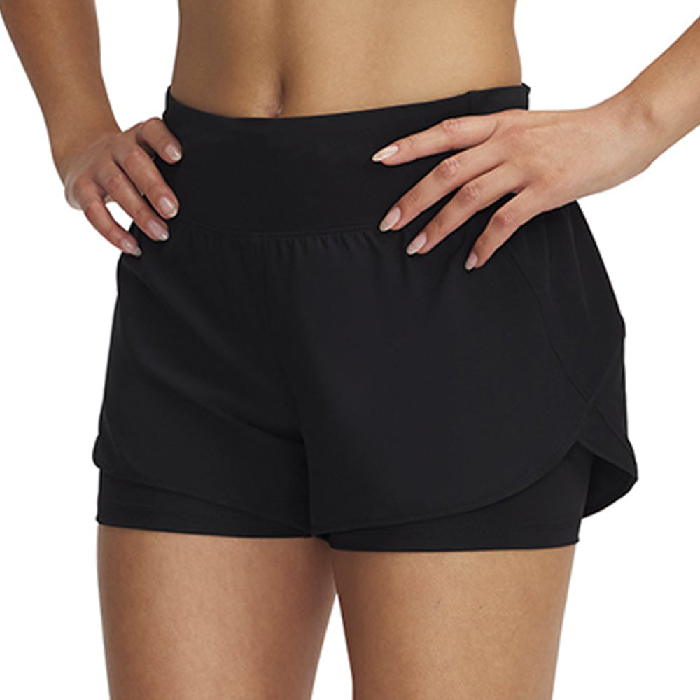 UNDER ARMOUR Launch Pro 2in1 กางเกงวิ่งขาสั้นผู้หญิง