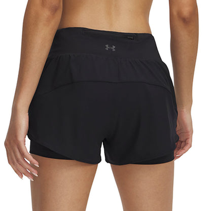 UNDER ARMOUR Launch Pro 2in1 กางเกงวิ่งขาสั้นผู้หญิง