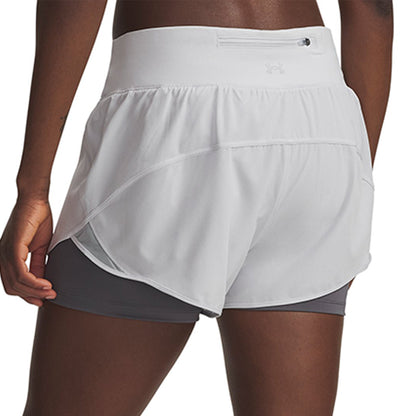 UNDER ARMOUR Launch Pro 2in1 กางเกงวิ่งขาสั้นผู้หญิง