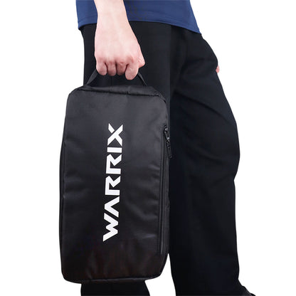 WARRIX Black Unisex Shoe Bag