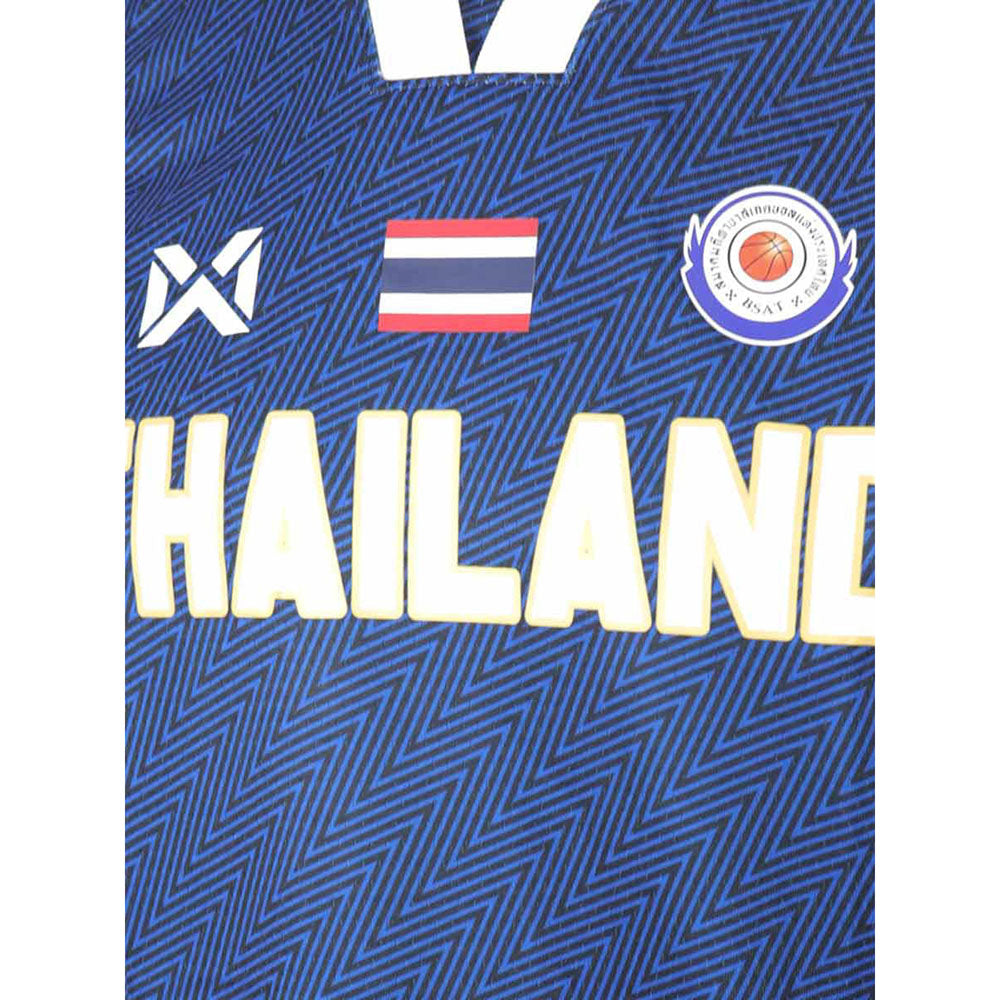 WARRIX เสื้อแข่งบาสเกตบอลผู้ใหญ่ทีมชาติไทย ฤดูกาล 2024