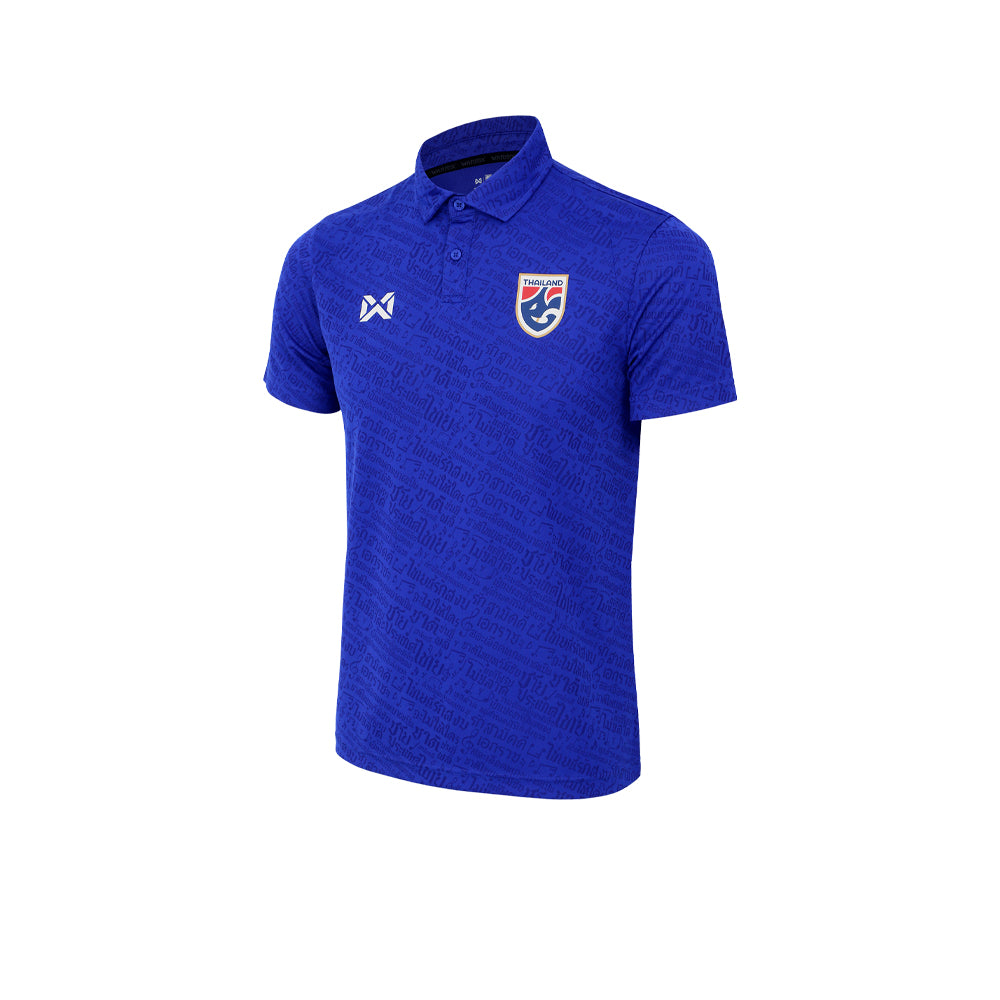 WARRIX Unisex Thailand National Home Cheer 2026/27 Polo Jersey - Supersports Thailand