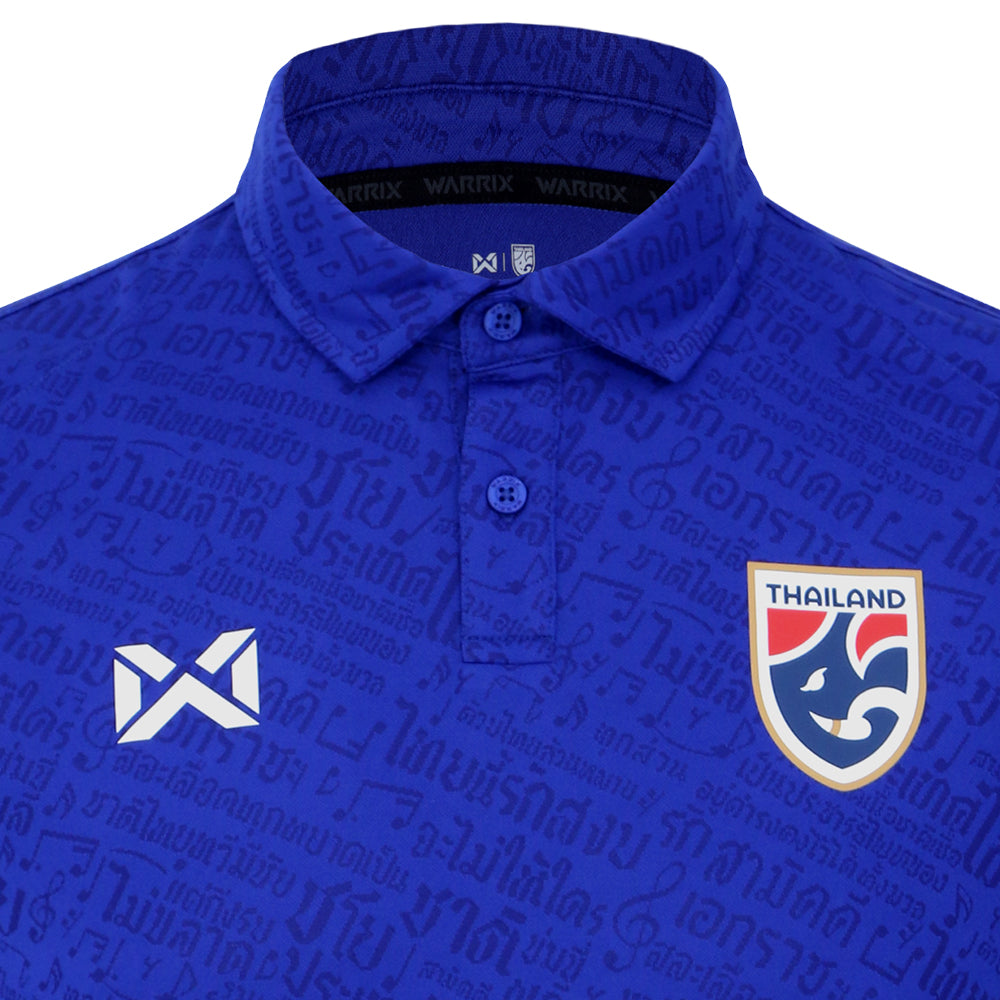 WARRIX Unisex Thailand National Home Cheer 2026/27 Polo Jersey - Supersports Thailand