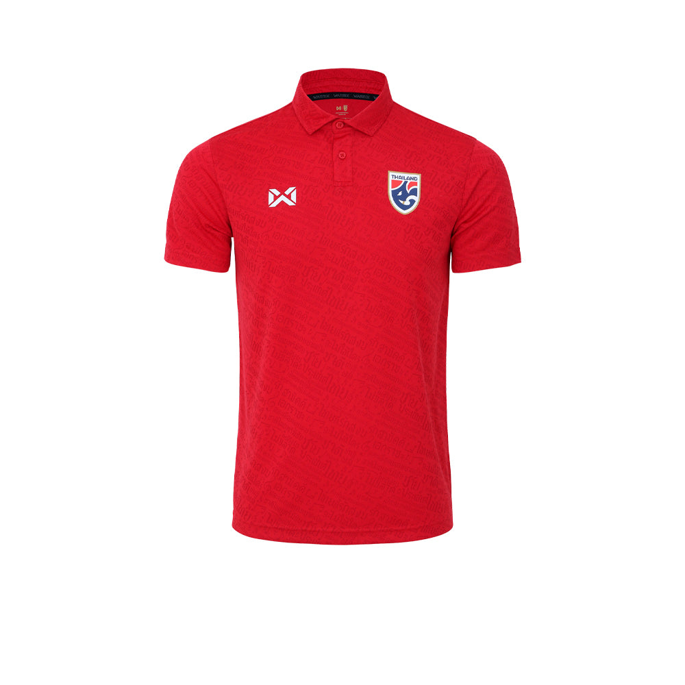 WARRIX Unisex Thailand National Away Cheer 2026/27 Polo Jersey - Supersports Thailand Supersports Thailand