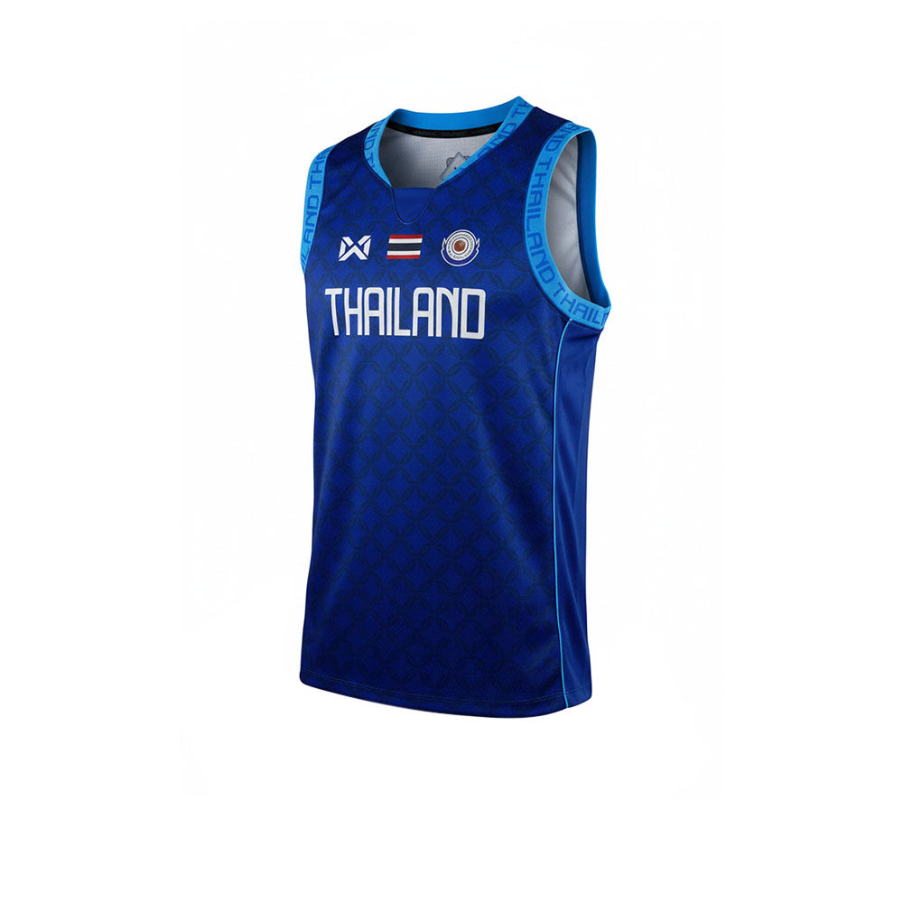 WARRIX Unisex Thailand National Basketball Team Jersey Tank - Supersports Thailand
