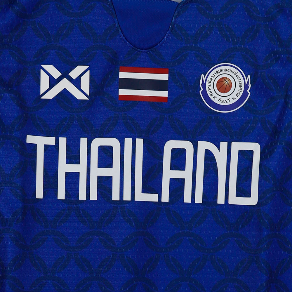 WARRIX Unisex Thailand National Basketball Team Jersey Tank - Supersports Thailand Supersports Thailand