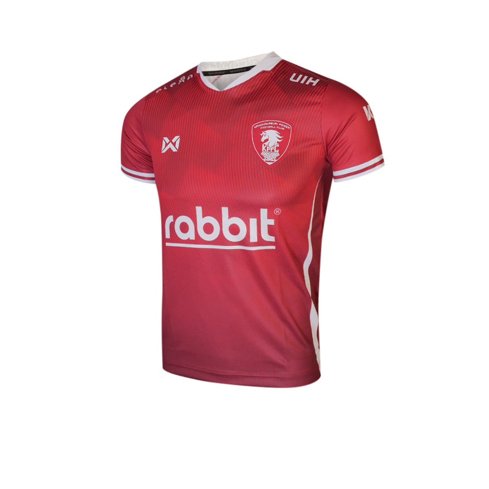 WARRIX เสื้อแข่งผู้ชายทีมพลังกาญ เอฟซี ชุดเหย้า ฤดูกาล 2025