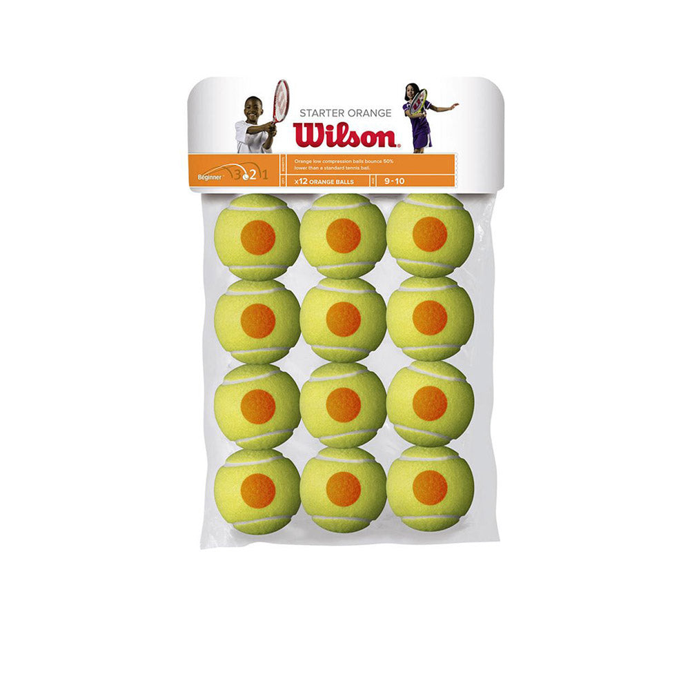 WILSON Starter Orange Tennis Ball (12 Balls) - Supersports Thailand