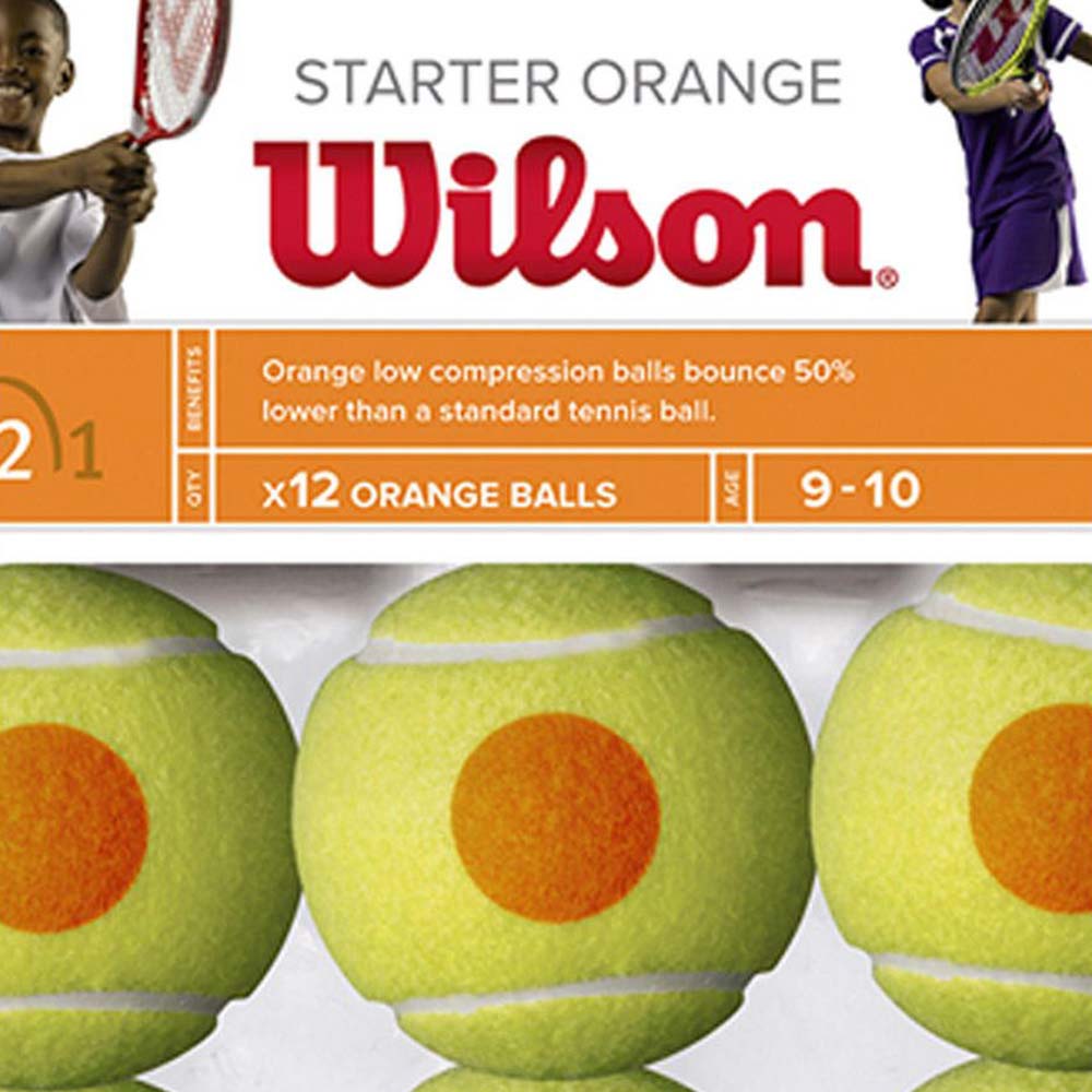 WILSON Starter Orange Tennis Ball (12 Balls) - Supersports Thailand
