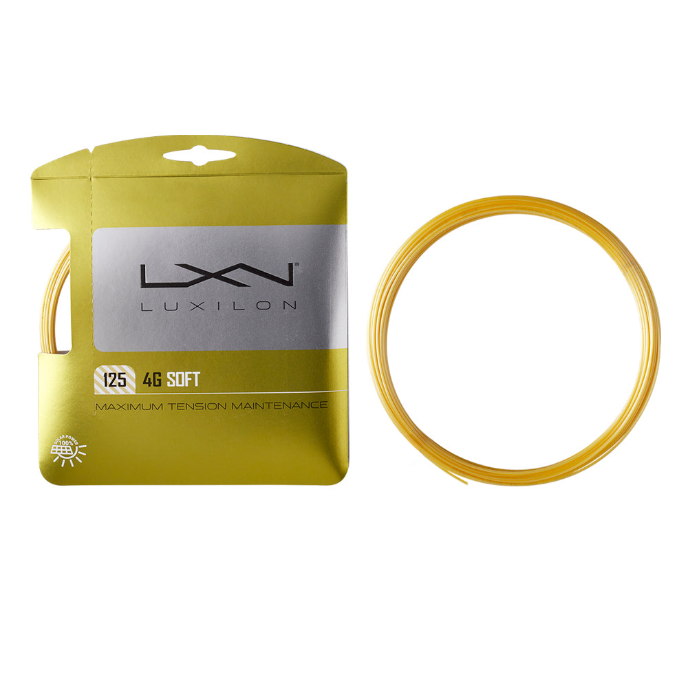 WILSON Luxilon 4G Soft 125 Set Tennis String (16g/1.25mm) - Supersports Thailand Supersports Thailand