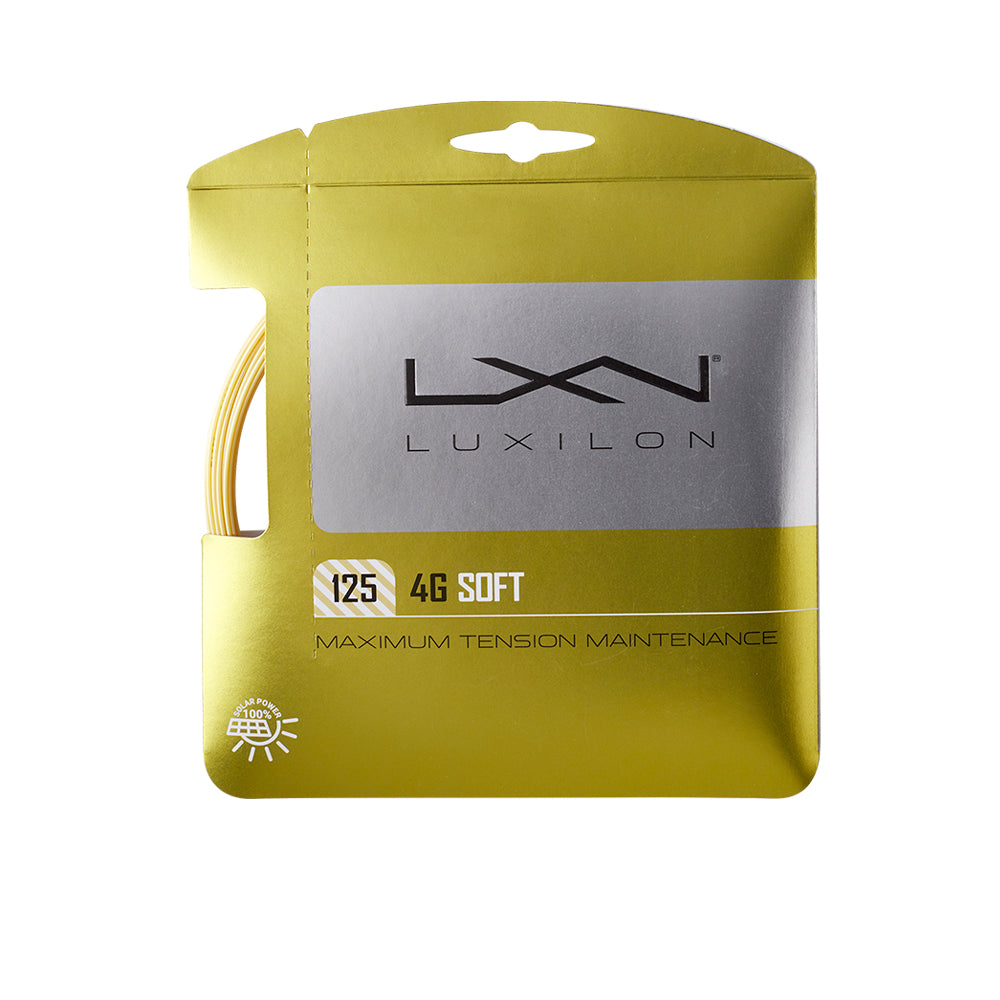 WILSON Luxilon 4G Soft 125 Set Tennis String (16g/1.25mm) - Supersports Thailand