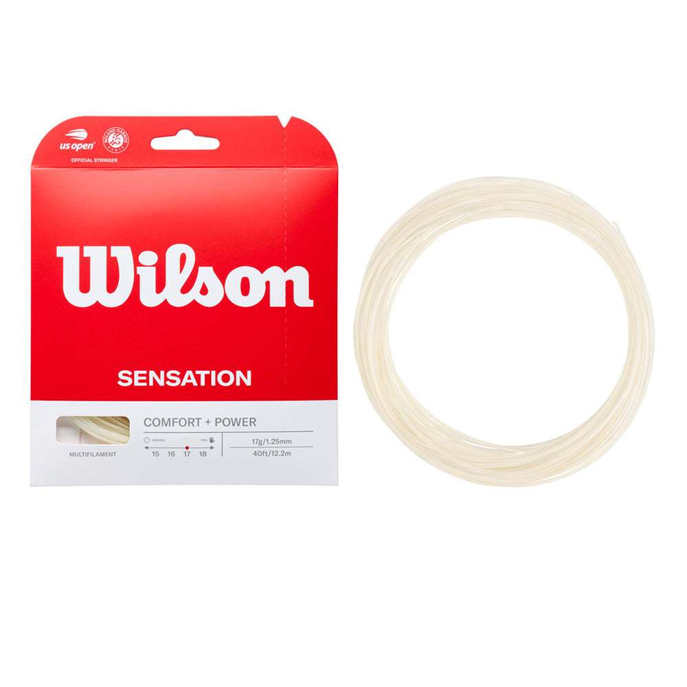 WILSON Sensation 17G Tennis String (17g/1.25mm) - Supersports Thailand Supersports Thailand