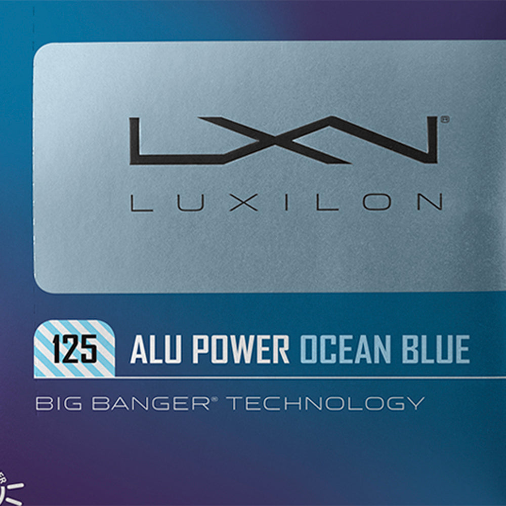 WILSON Alu Power Ocean Blue 125 Tennis String (17g/1.25mm) - Supersports Thailand Supersports Thailand
