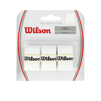 WILSON Pro Overgrip Sensation เทปพันด้ามไม้เทนนิส (แพ็ค 3 ชิ้น)