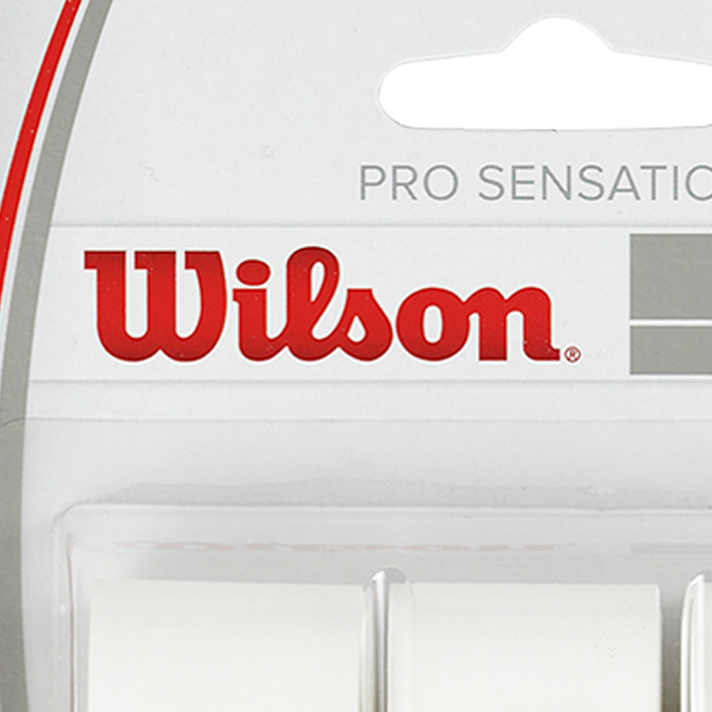 WILSON Pro Overgrip Sensation เทปพันด้ามไม้เทนนิส (แพ็ค 3 ชิ้น)