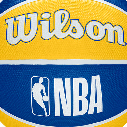 WILSON NBA Team Golden State Warriors ลูกบาสเกตบอล