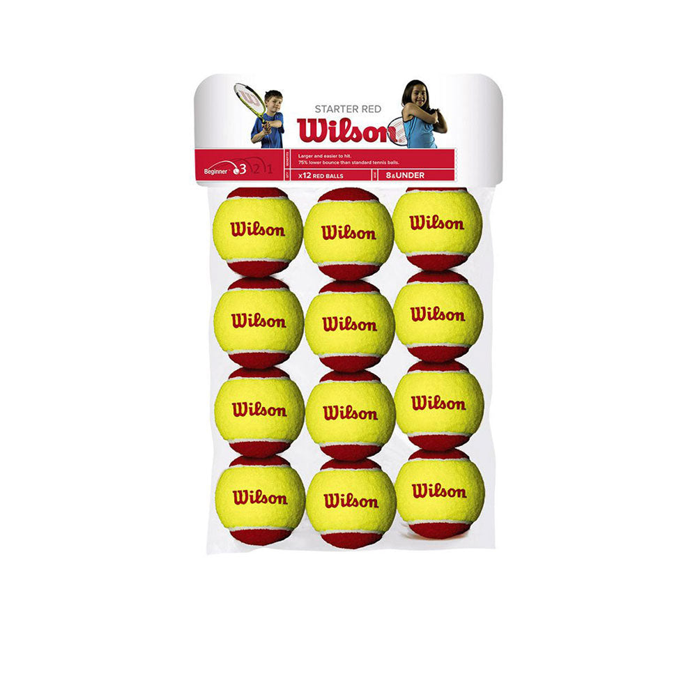 WILSON Starter Red Tennis Ball (12 Pack) - Supersports Thailand