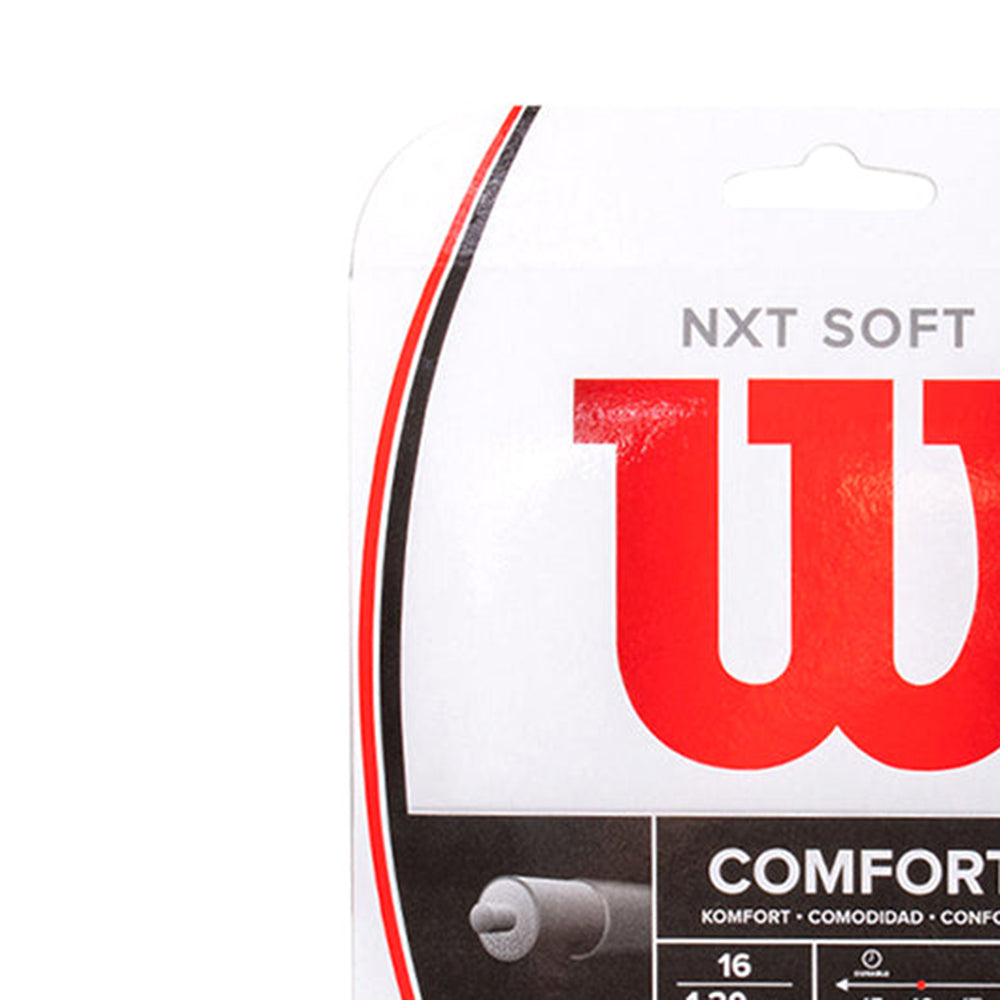 WILSON NXT Soft 16G Silver Tennis String (16g/1.30mm) Supersports Thailand