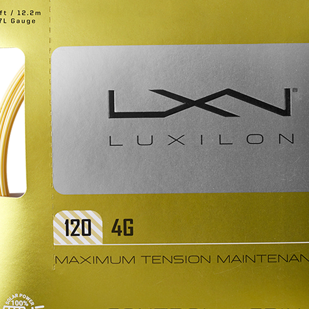 WILSON Luxilon 4G 120 Tennis String (17g/1.20mm) - Supersports Thailand Supersports Thailand