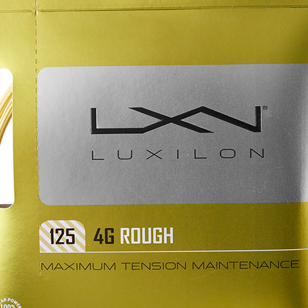 WILSON Luxilon Rough 4G 125 Tennis String (16g/1.25mm) - Supersports Thailand