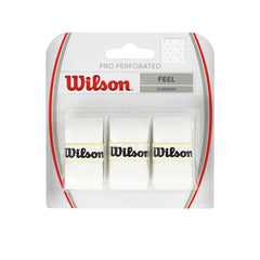 WILSON Pro Perforated Tennis Overgrip (3 Pieces)