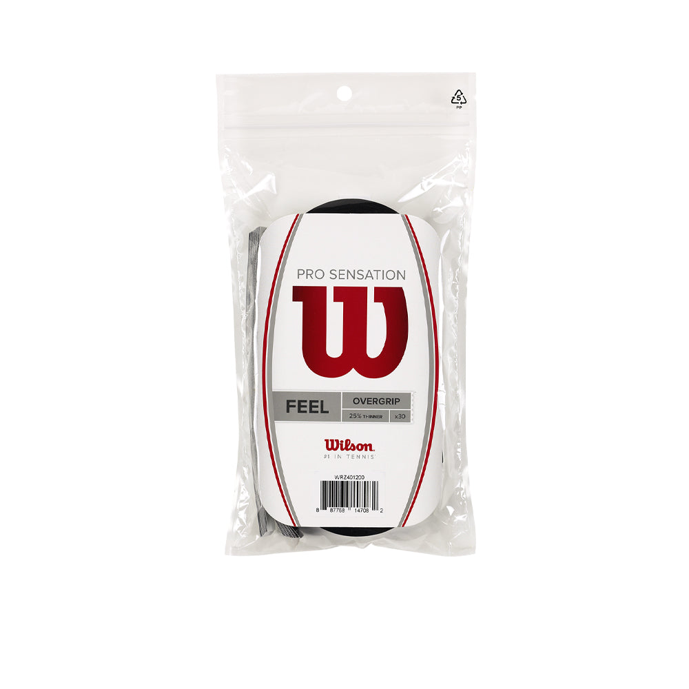 WILSON Pro Overgrip Sensation Tennis Overgrip (30 Pieces)