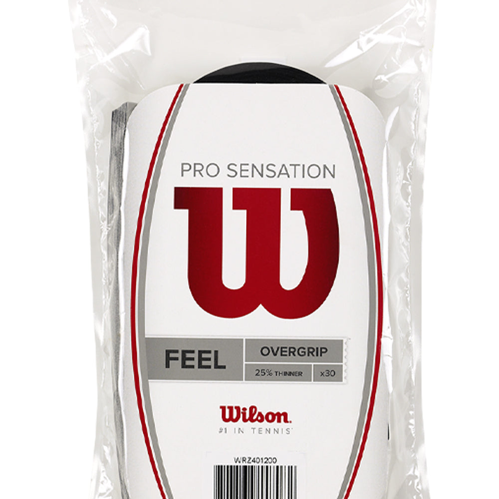 WILSON Pro Overgrip Sensation Tennis Overgrip (30 Pieces)