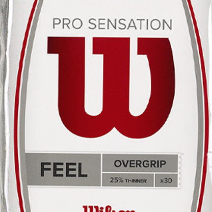 WILSON Pro Overgrip Sensation Tennis Overgrip (30 Pieces)