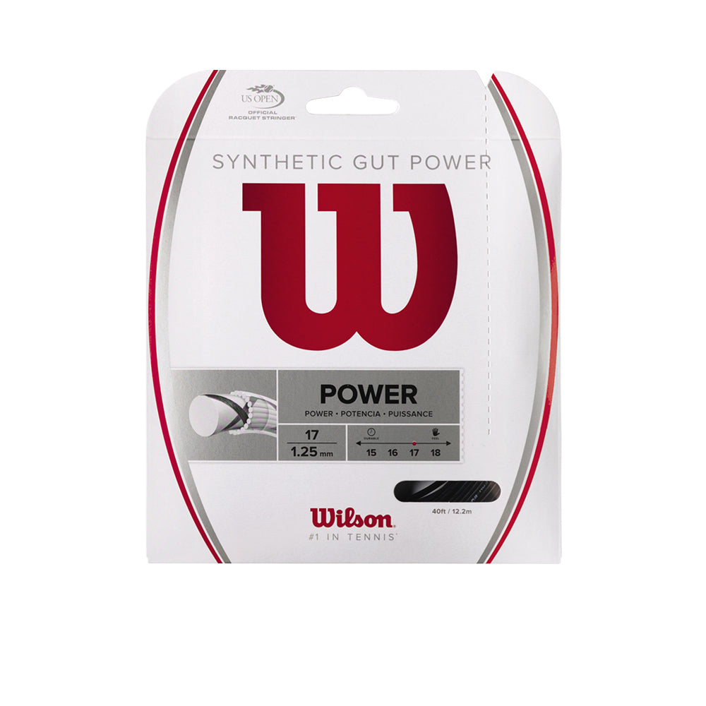 WILSON Synthetic Gut Power 17 Tennis String