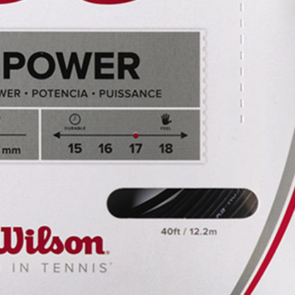 WILSON Synthetic Gut Power 17 Tennis String