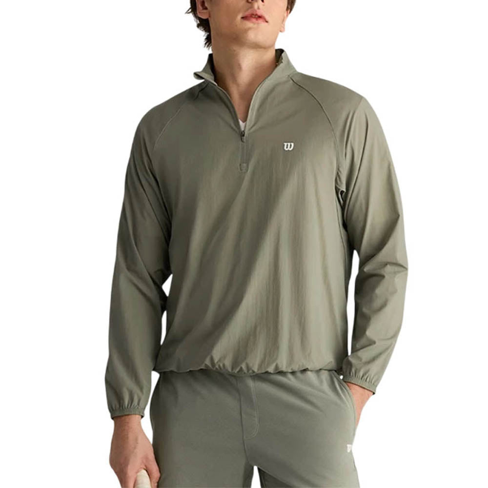WILSON Player Half-Zip Men's Tennis Jacket - Supersports Thailand