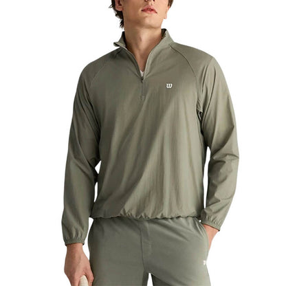 WILSON Player Half-Zip Men's Tennis Jacket - Supersports Thailand
