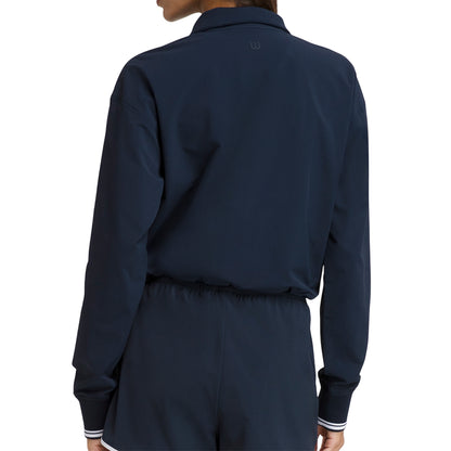 WILSON Davenport Woven Pop Over Women's Tennis Sweatshirt - Supersports Thailand