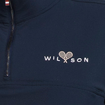 WILSON Davenport Woven Pop Over Women's Tennis Sweatshirt - Supersports Thailand